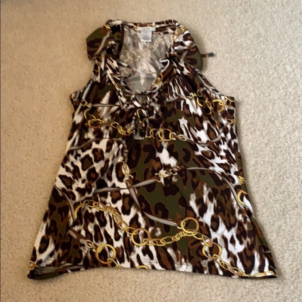 Cache Sleeveless Blouse